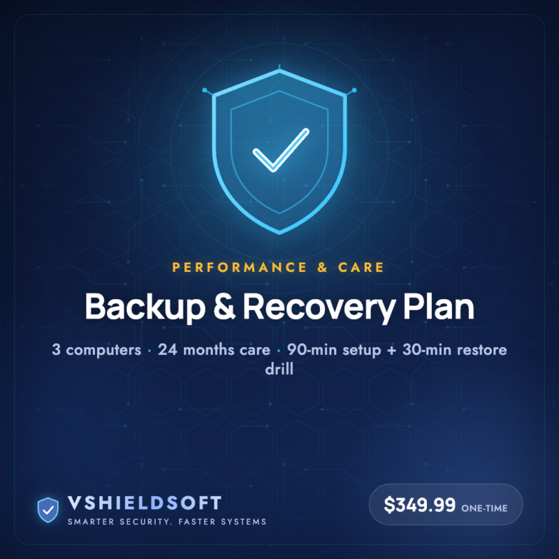Backup & Recovery Plan